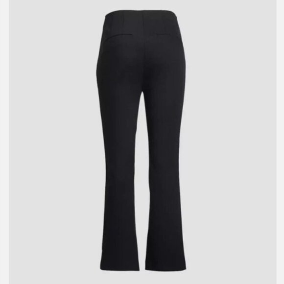 LOFT High-Waist Kick Crop Black Pants EUC - Picture 8 of 8